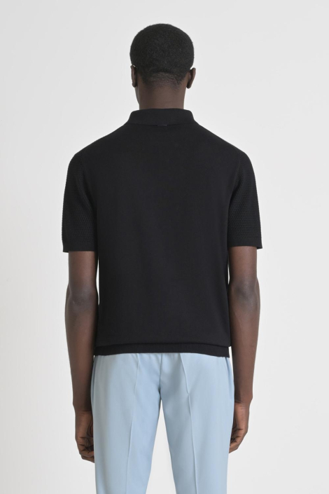 Antony Morato zwarte heren polo