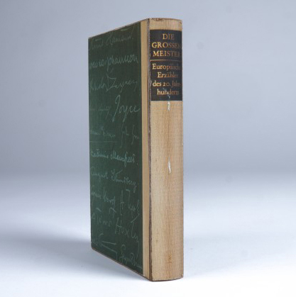 Buchhülle 'Die grossen Meister', T 3 cm, B 14 cm, H 21 cm von fischer's lagerhaus