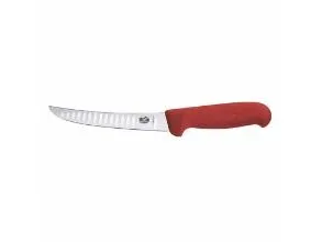 Udbenerkniv m/luftlommer Victorinox Fibrox klinge 15 cm Rød,6 stk/krt