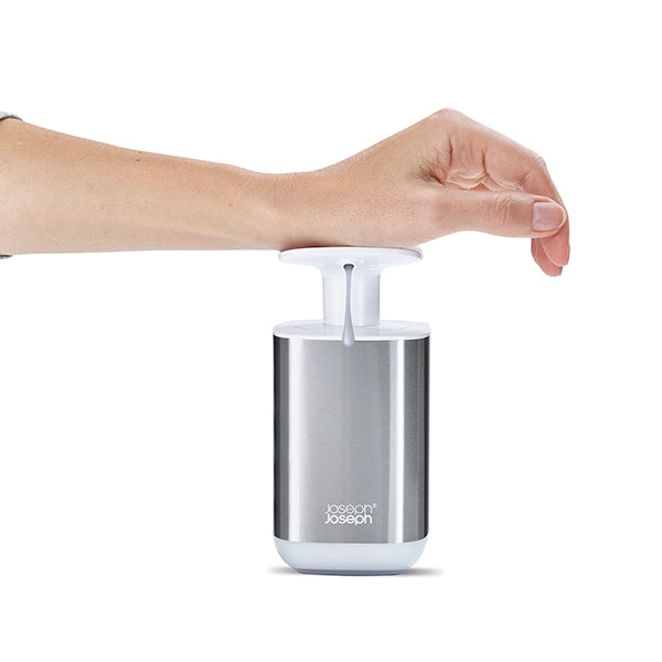 Pompe à savon - Inox Blanc Joseph Joseph