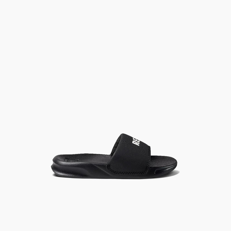 Kids One Slide Reef Black White