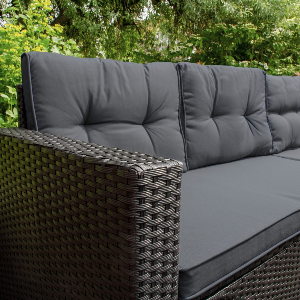 Monstershop Rotan 9-persoons hoek Loungeset