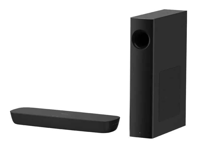 Panasonic SC-HTB254 - Lydbarsystem - til hjemmebiograf - 2.1-kanal - trådløs - Bluetooth - 120 Watt (Total)