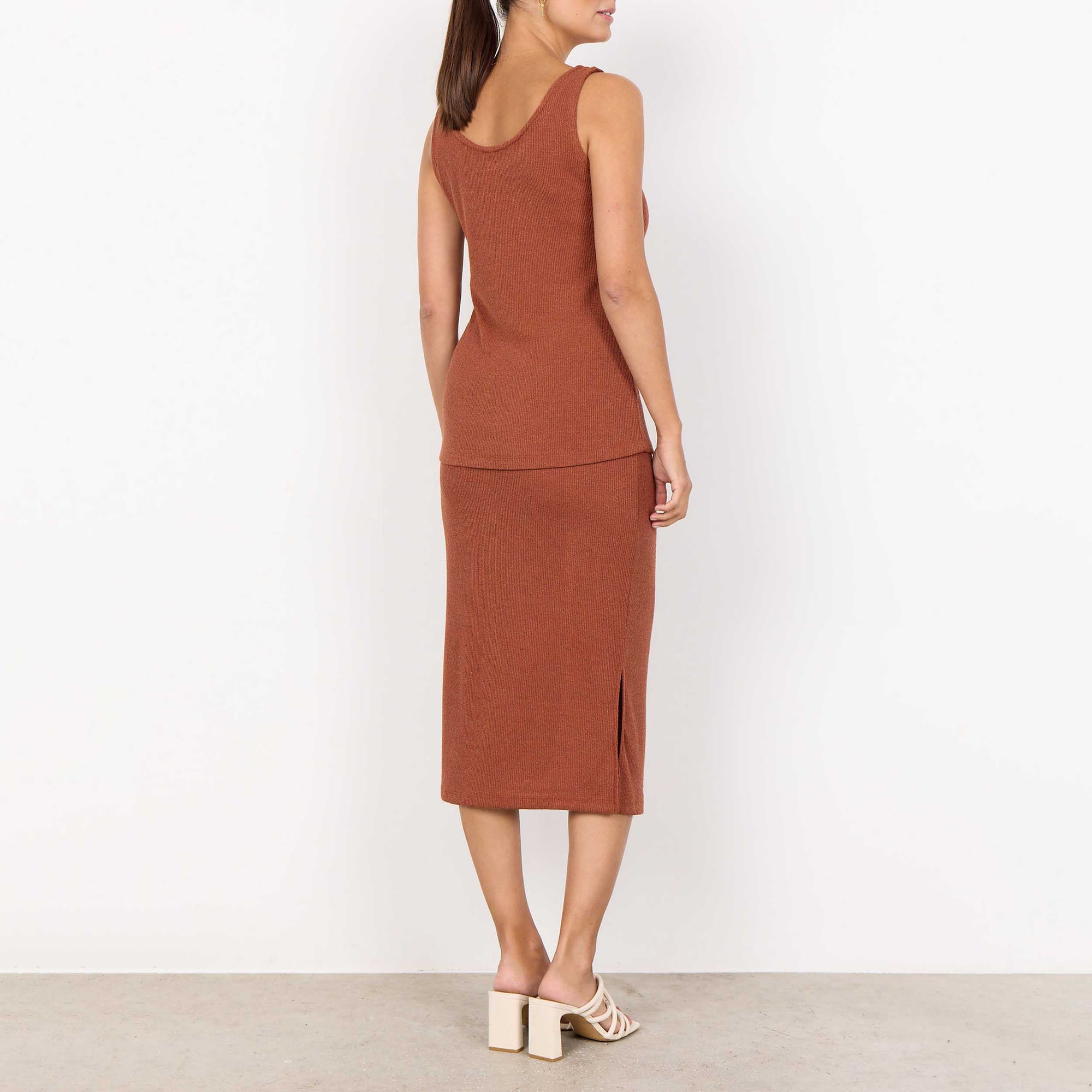 Top Femme cognac