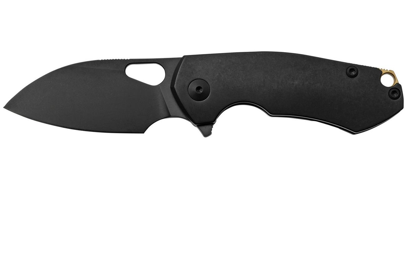 GiantMouse ACE Riv RIV-PVD-TI, Titanium, M390, zakmes, Voxnaes & Anso design