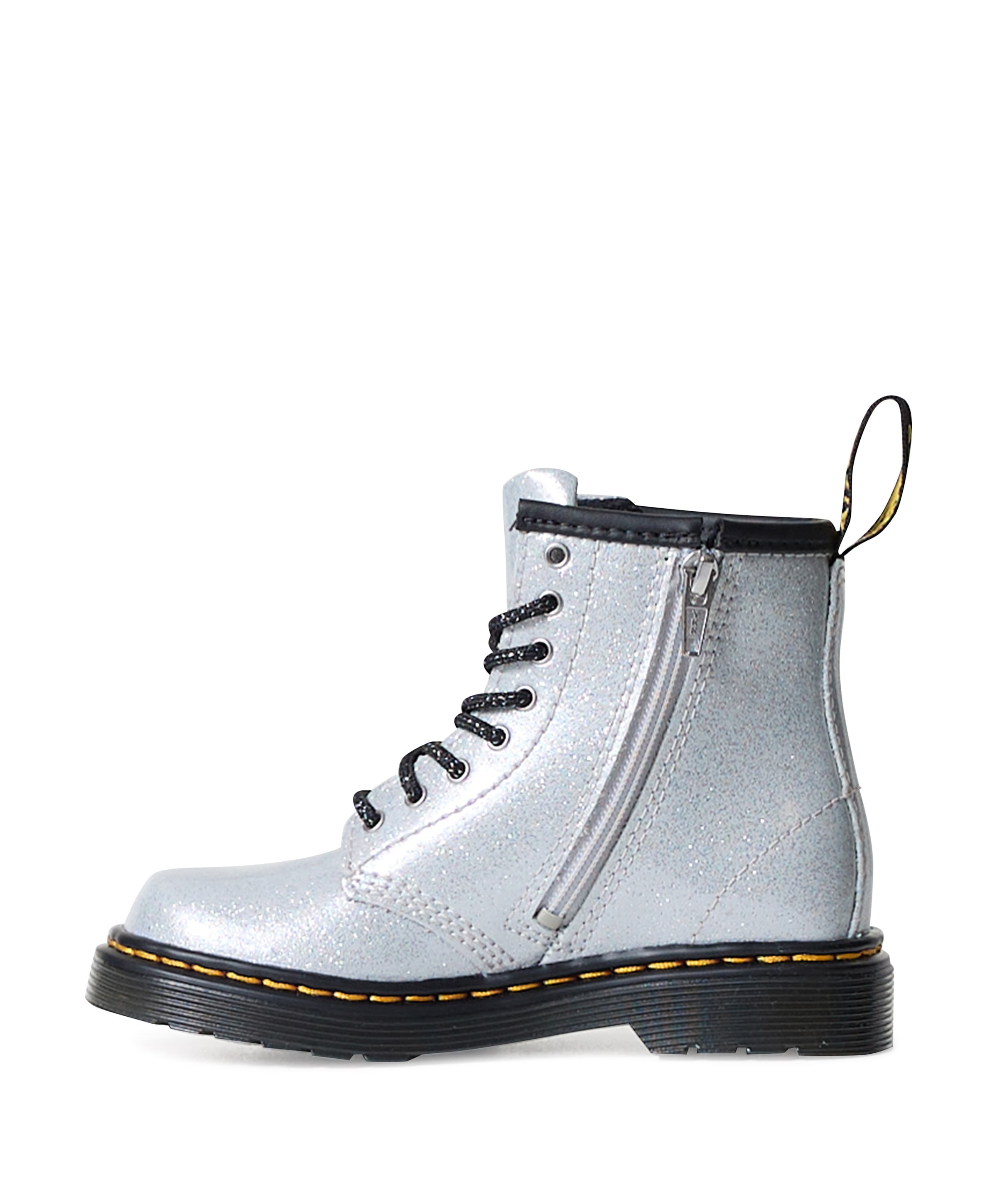 Dr. Martens 1460 T 8 Eye Boot meisjes boots zilver