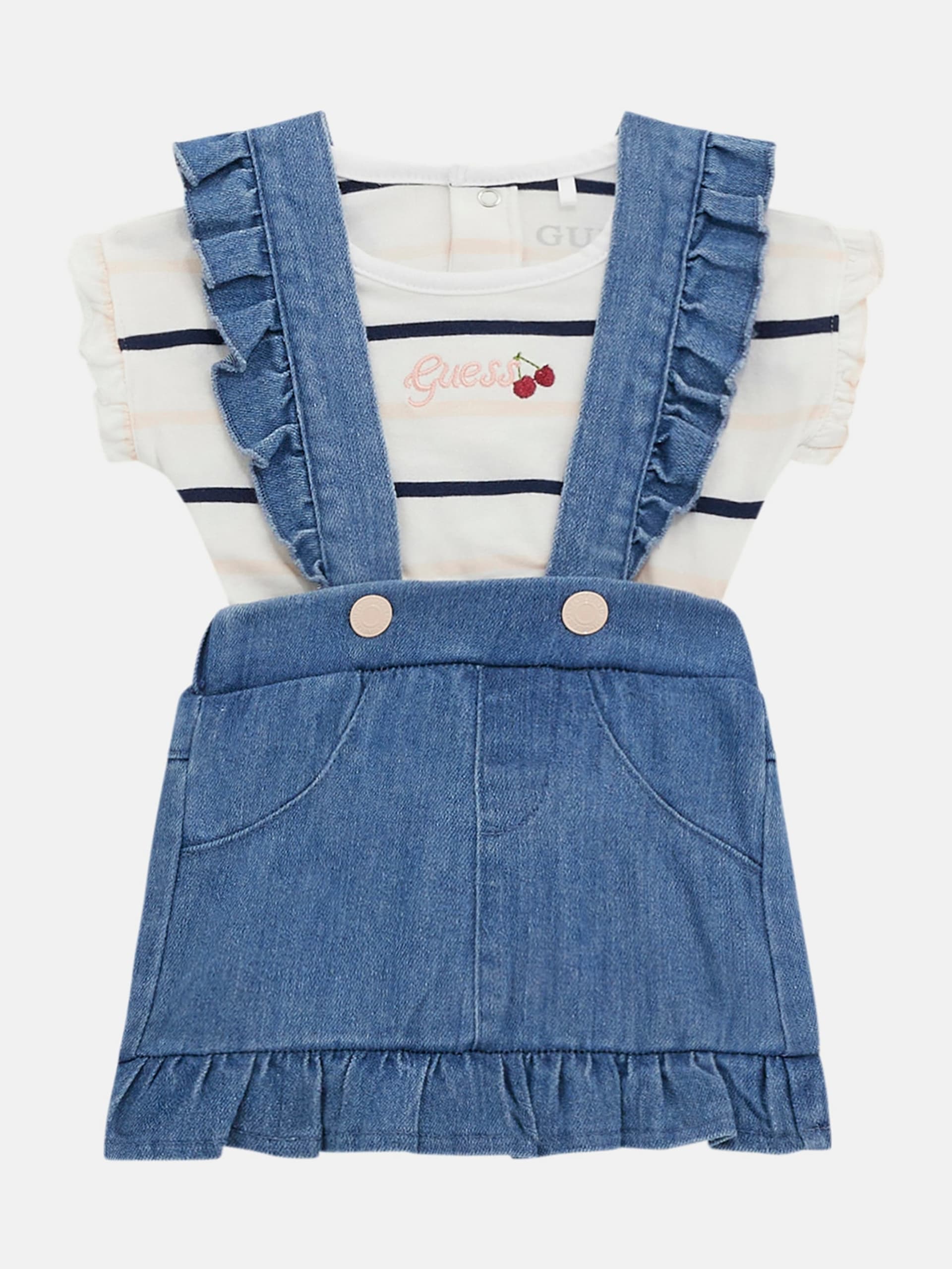 Conjunto de body e saia (0-24 meses)