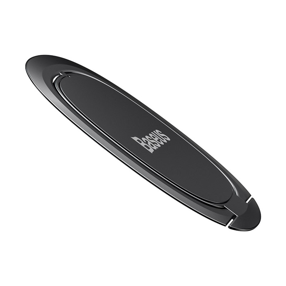 Magnetische Finger Griff Ring Halterung 120 Grad - Schwarz