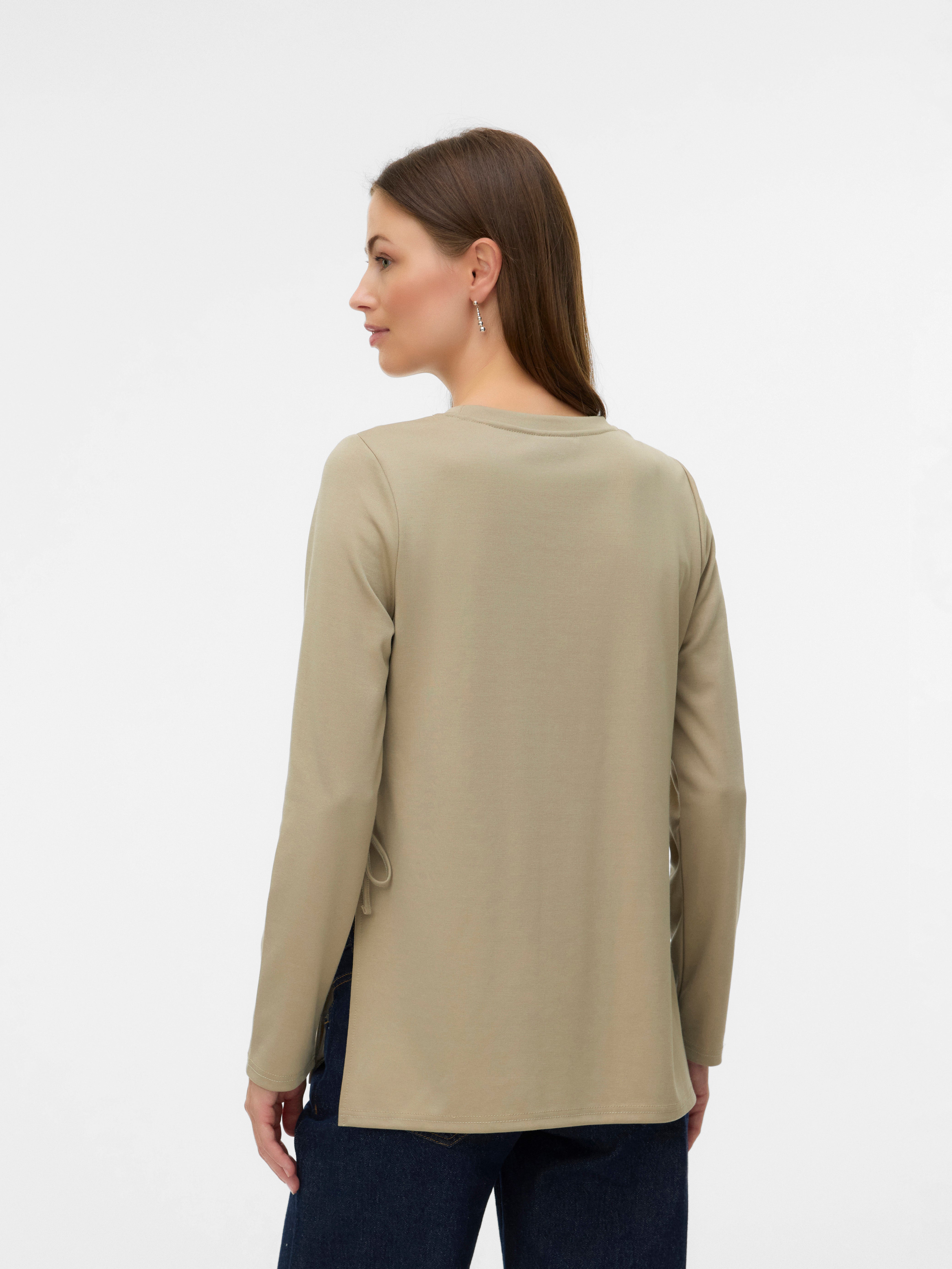 Regular fit O-hals Top