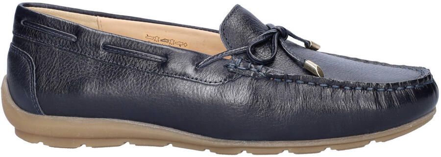 Ara Alabama leren mocassins donkerblauw