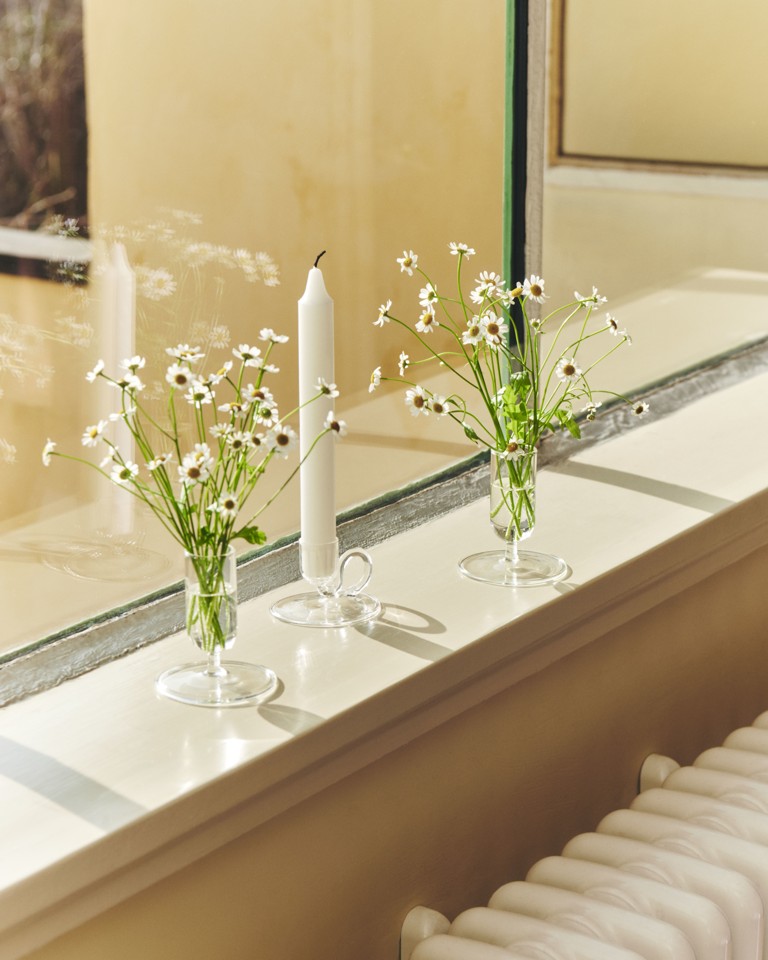 HAY - Tiny Candleholder Straight - Grey