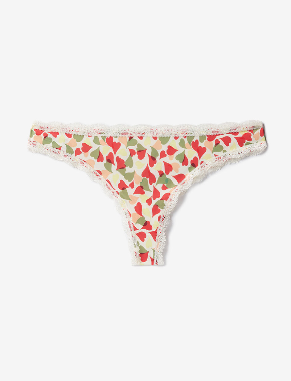 Tanga - juliette blanc rose
