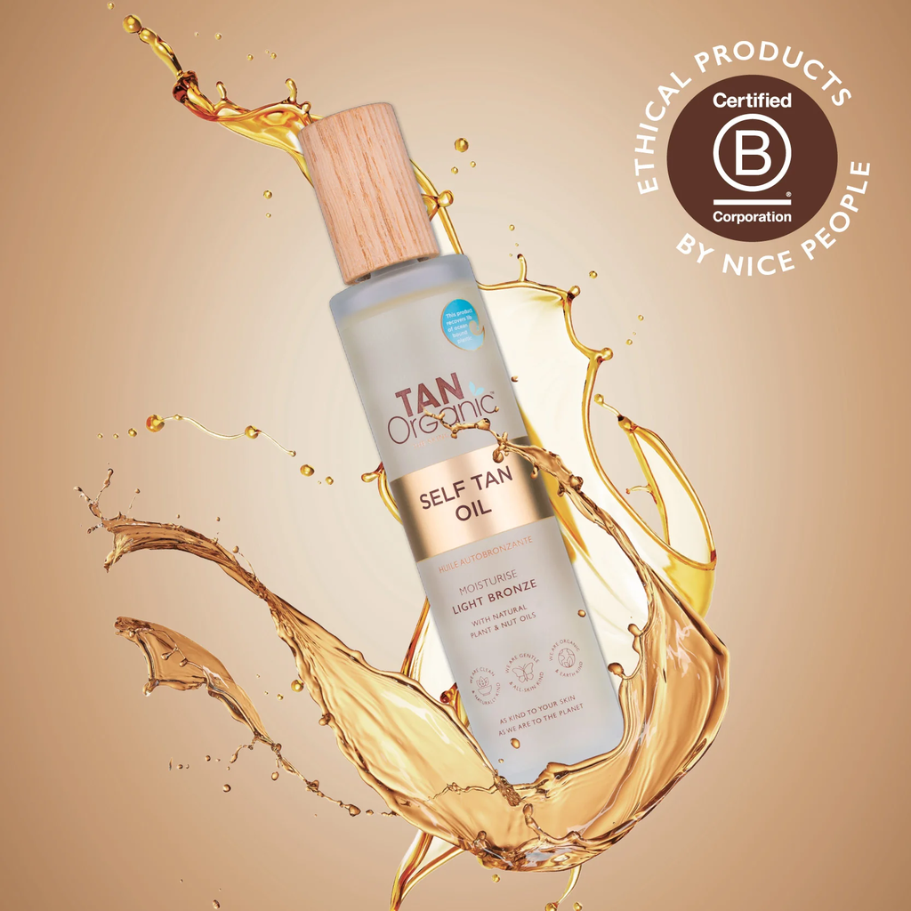 TAN Organic  Self Tan Oil Light Bronze, 100 ml