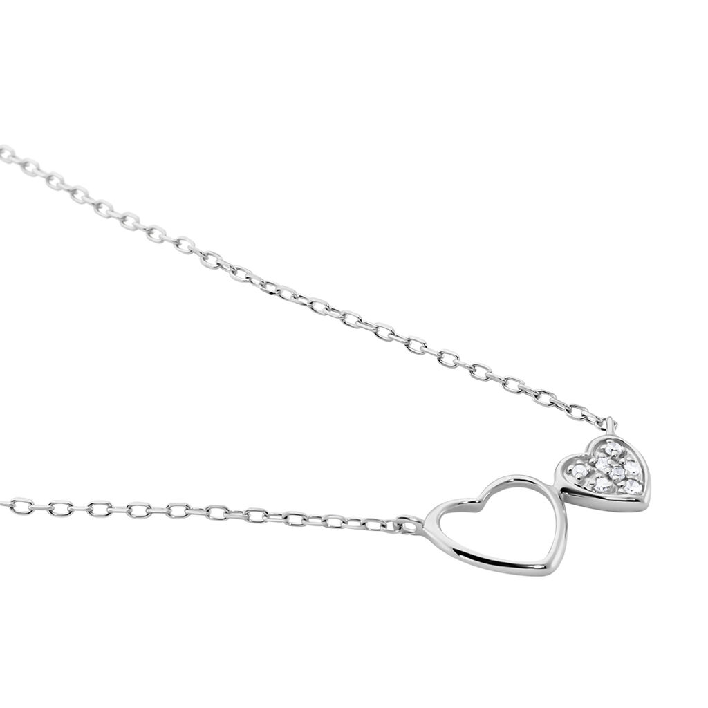 Collier Or Blanc Stacia Diamants