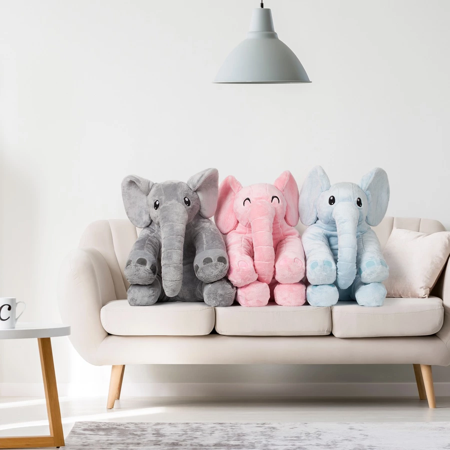 Corimori Plüschtier Elefant Nio XXL blau