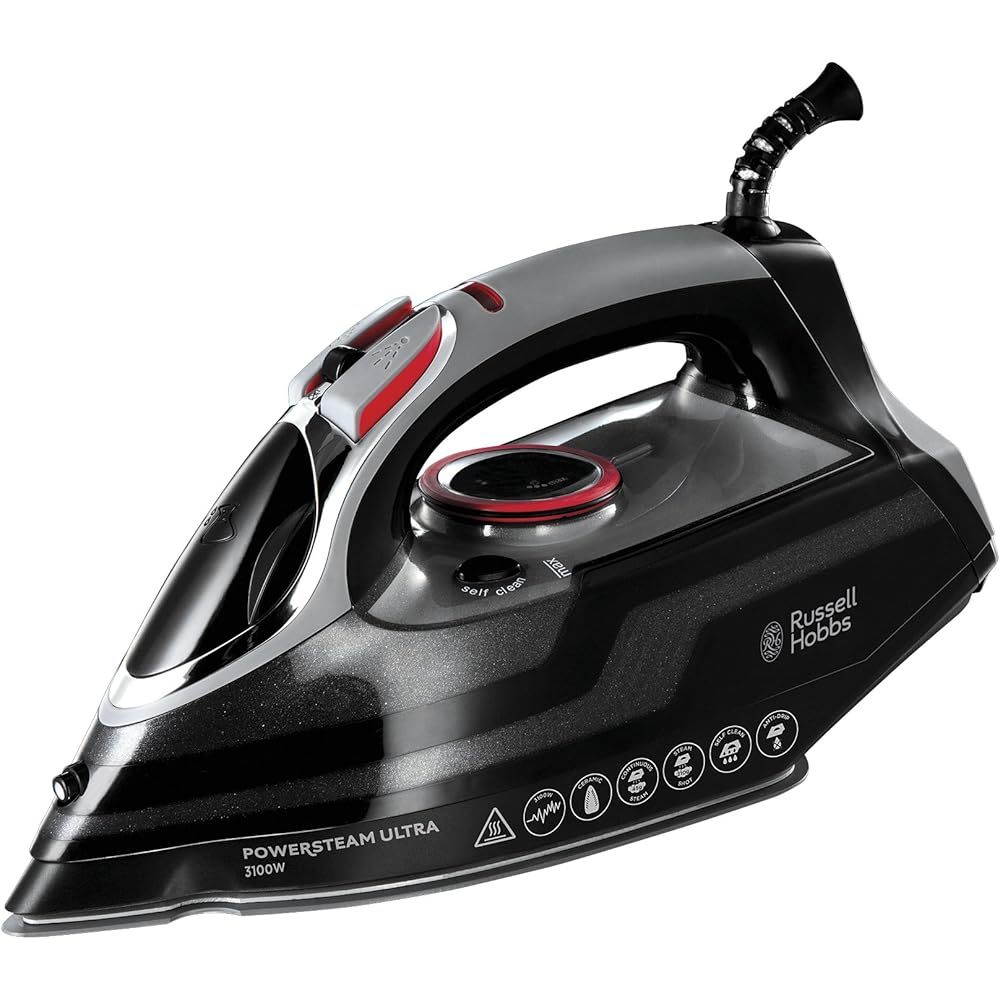 Russell Hobbs Fer à repasser vapeur [Version UK pour Angleterre ] 20630-56 : Cuisine et Maison