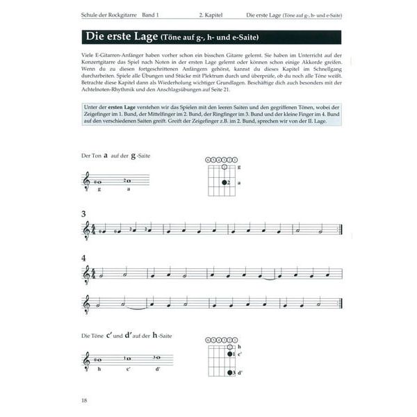 Weinberger Musikverlag Schule Der Rockgitarre 1