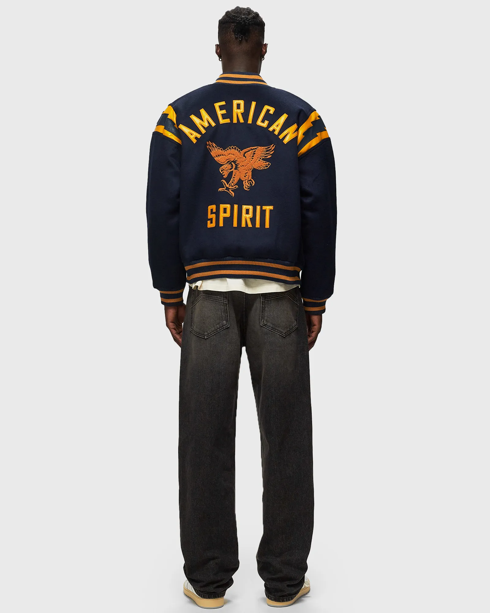 Rhude AMERICAN SPIRIT LIGHTING BOMBER