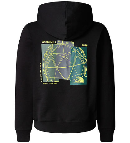 The North Face Kapuzenpullover - Graphic Relaxed - Schwarz/Neon