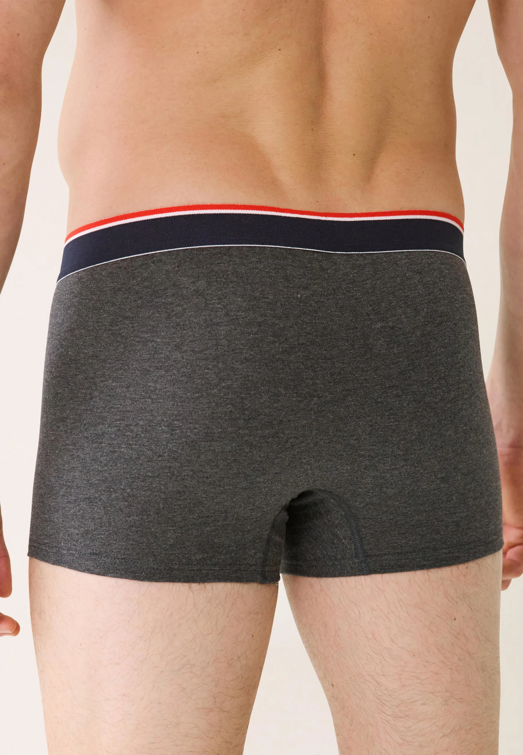 Boxer en coton-Marius Gris Anthracite