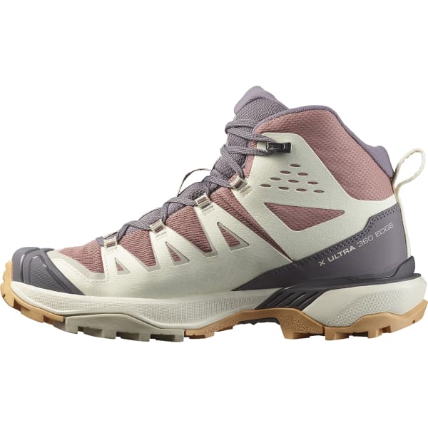 Chaussure de randonnée mid SALOMON X ULTRA 360 EDGE MID GORE-TEX W BURLWOOD/VANILLA ICE/EXCALIBUR