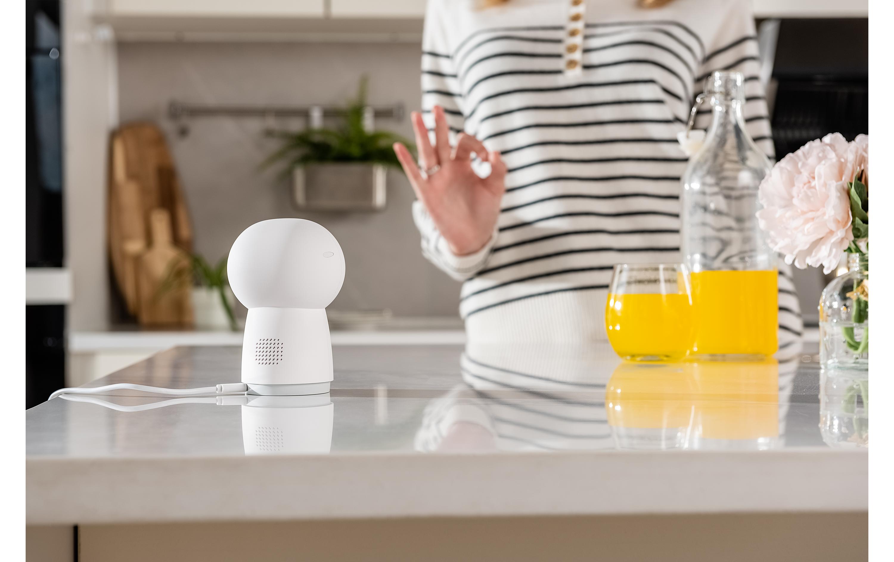 Motorisierte Netzwerkkamera mit Zigbee Gateway CH-H03Zigbee WiFi Kamera Hub G3 mit Gesichts- und Gestenerkennung