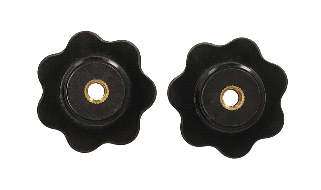 Låsebolt Nut m/gevind 2 stk t/cykelholde