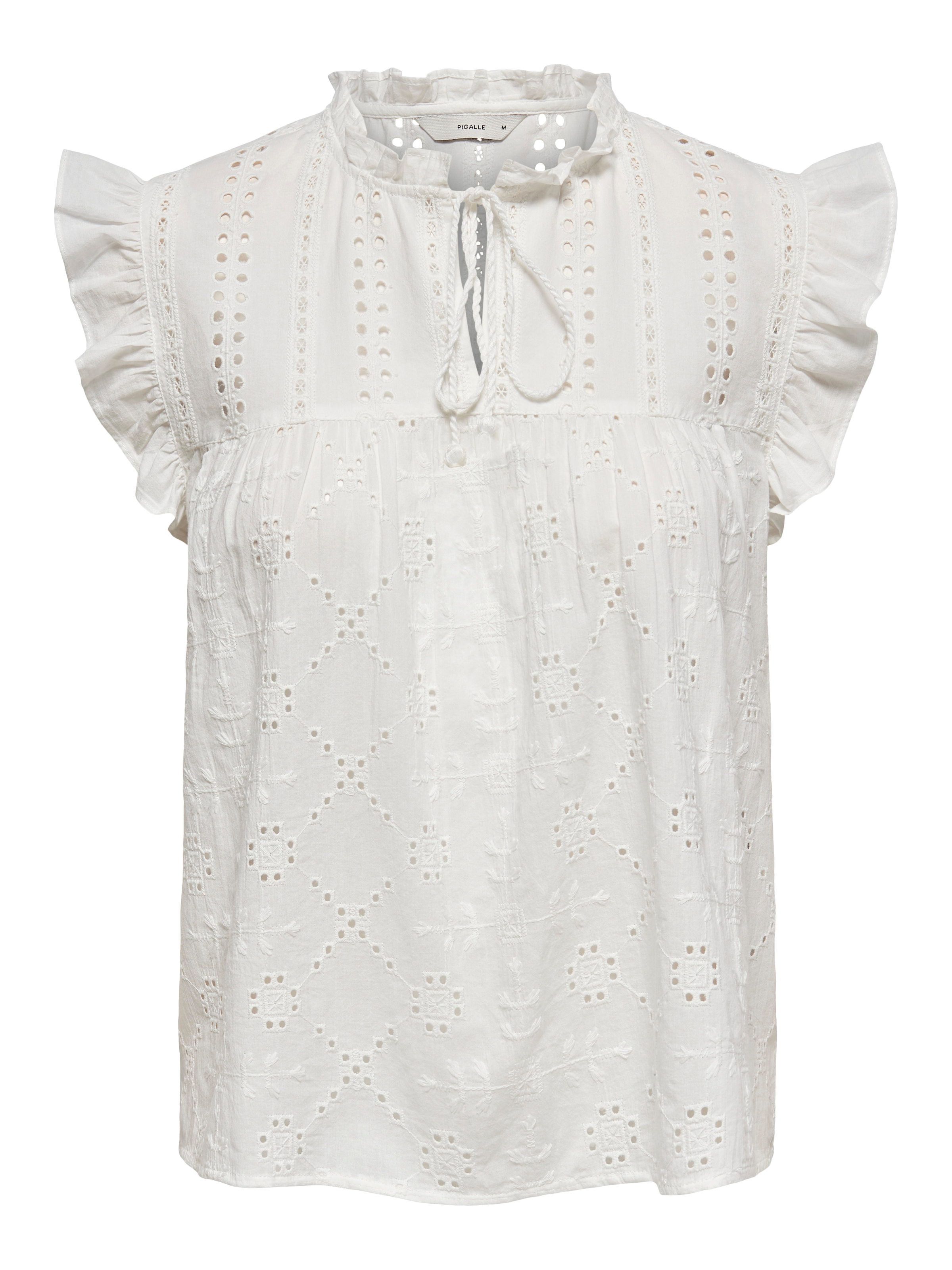 ONLY Blusenshirt mit Lochstickerei