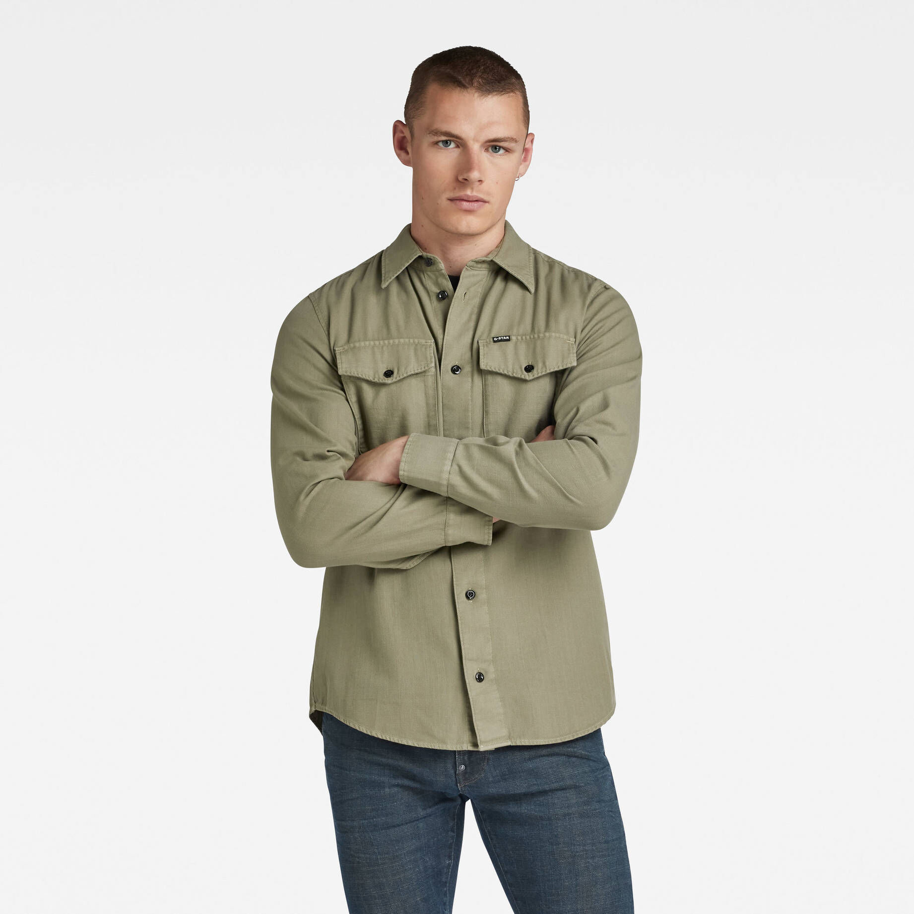 G-Star RAW| Herren Shirt MARINE Slim