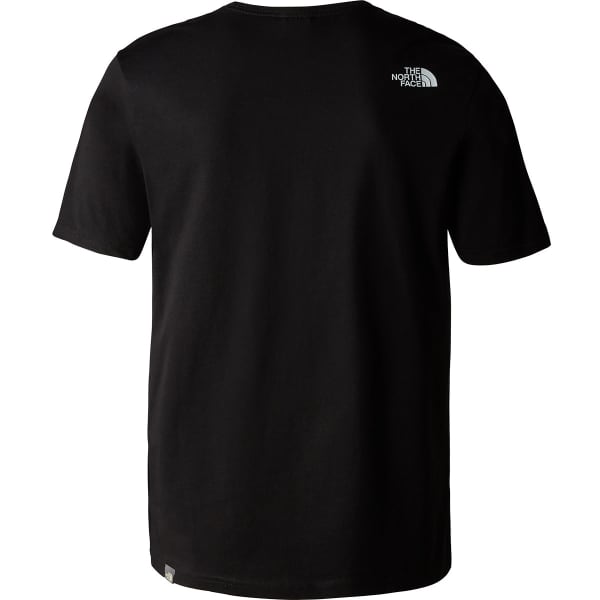 T-shirt THE NORTH FACE M S/S RUST 2 TEE TNF TNF BLACK/LED YELLOW