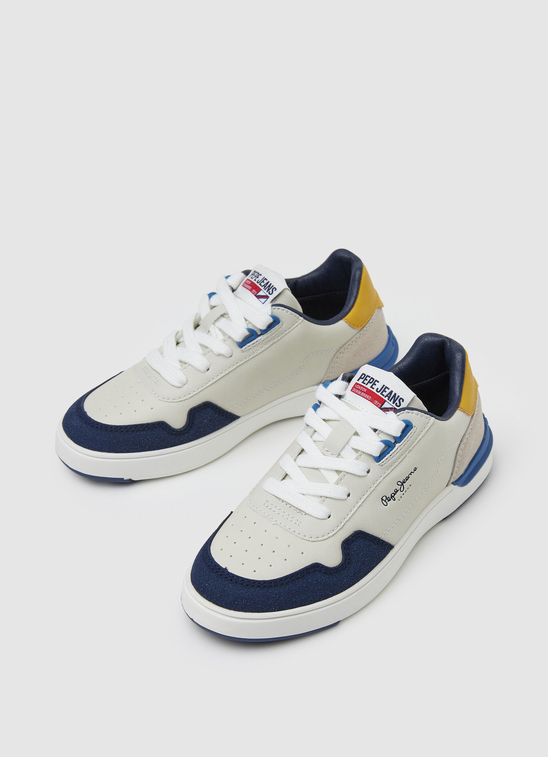 Tênis básico Baxter Basket - azul oceano