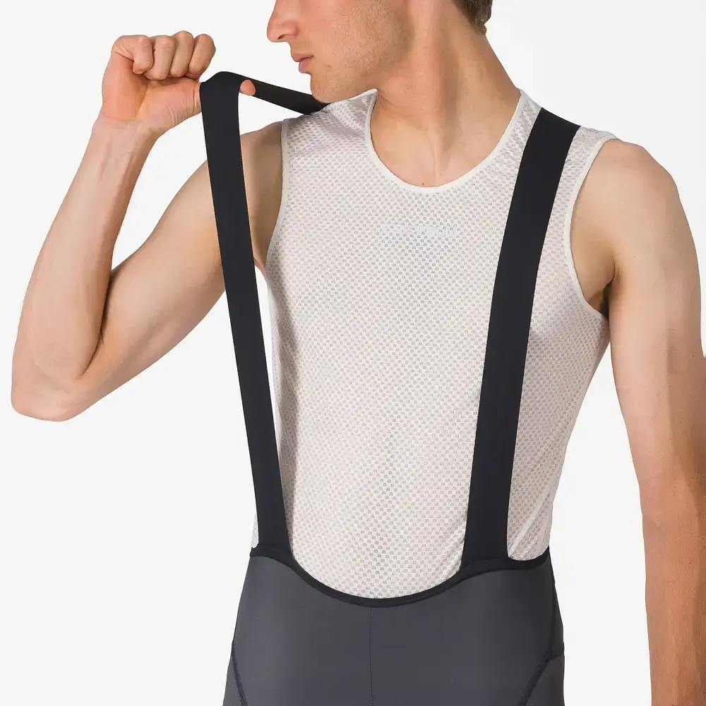 Castelli Competitizone 2 Fietsbroek Kort Donkergrijs Heren