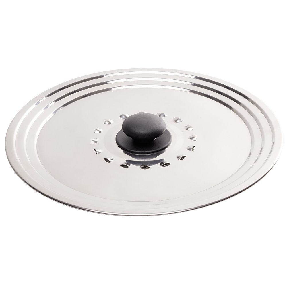 Couvercle anti éclaboussures en inox Ø29,5 cm