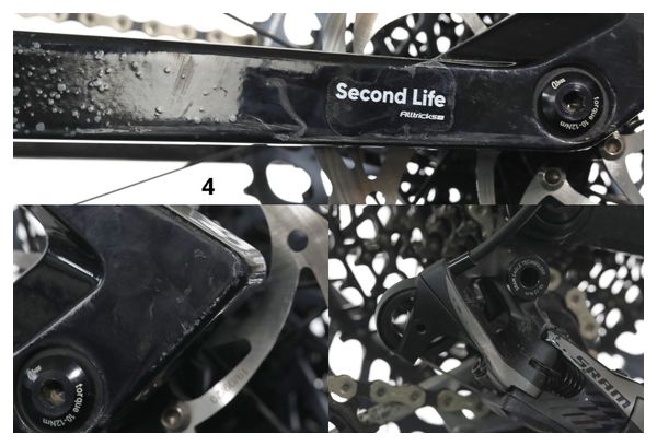 Produit Reconditionné - VTT Tout-Suspendu Sunn Shamann XC Finest Sram GX/X01 Eagle 12V Noir 2022