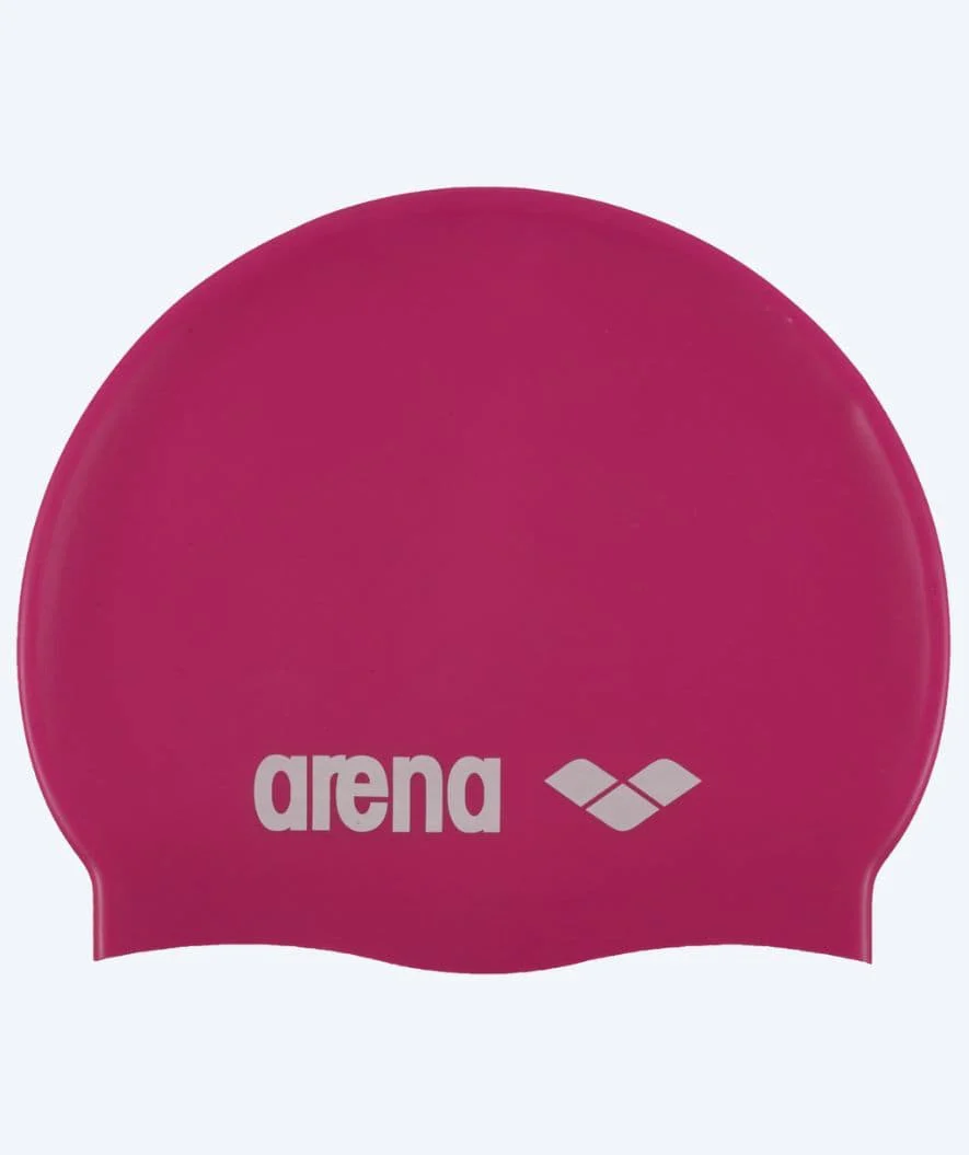 Arena badehætte til junior (6-12) - Classic Silikone - Pink