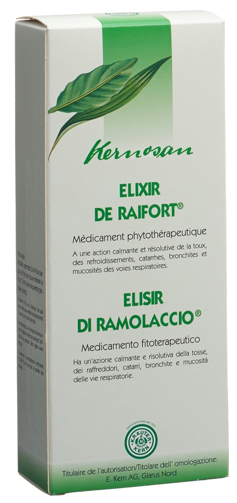 KERNOSAN Meerrettich Elixir Elix ohne Zucker Fl 360 ml