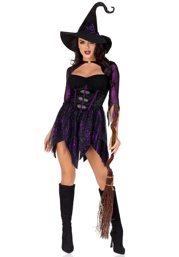 Halloween Jurk Dames Mystical Leg Avenue