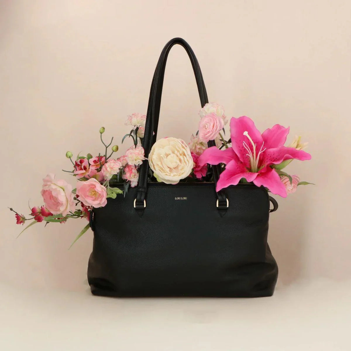 Lou Lou | Olivia | Leren dames werktas 15,6