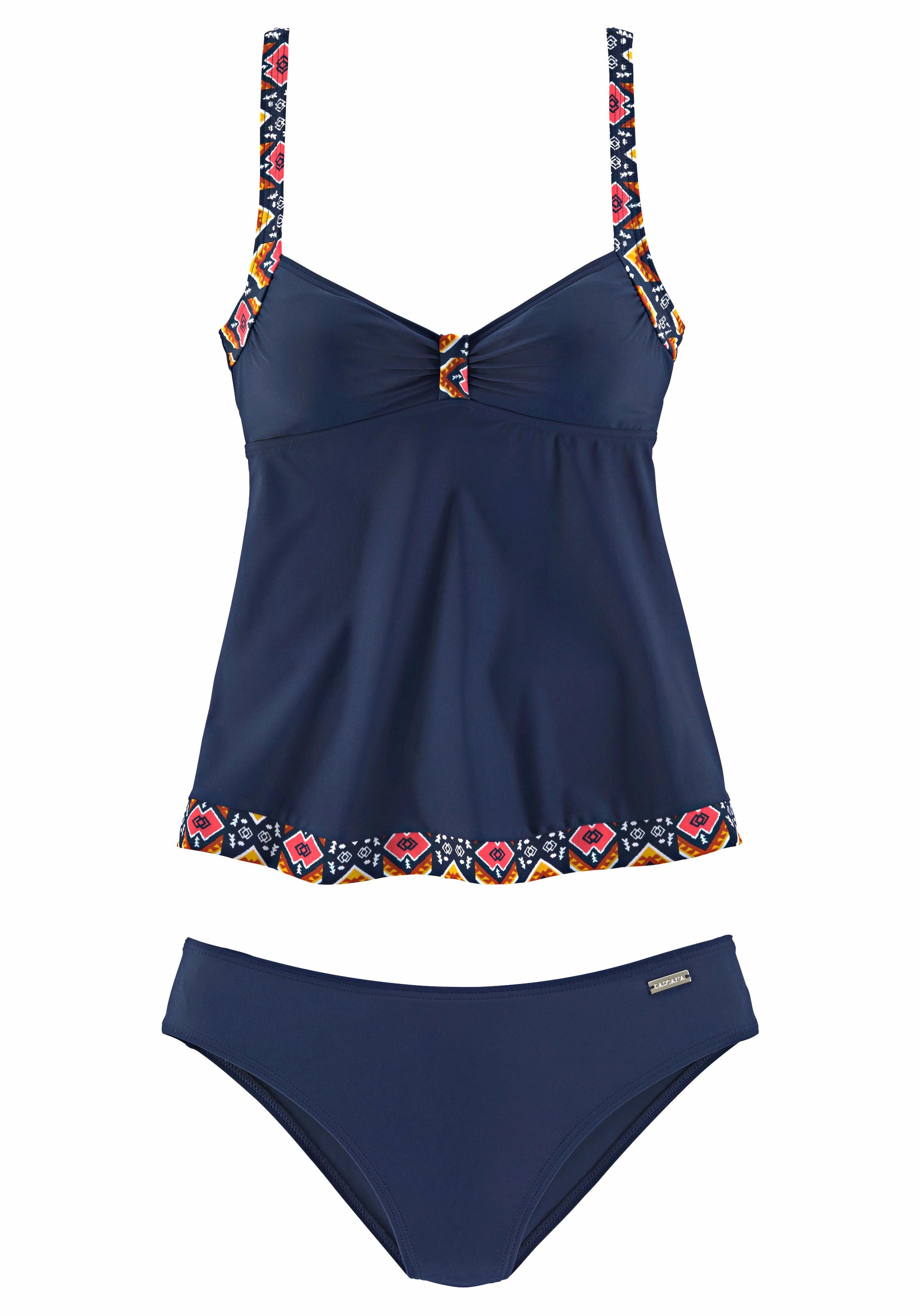 LASCANA Tankini , mit eingearbeiteten Softcups, verstellbare Träger