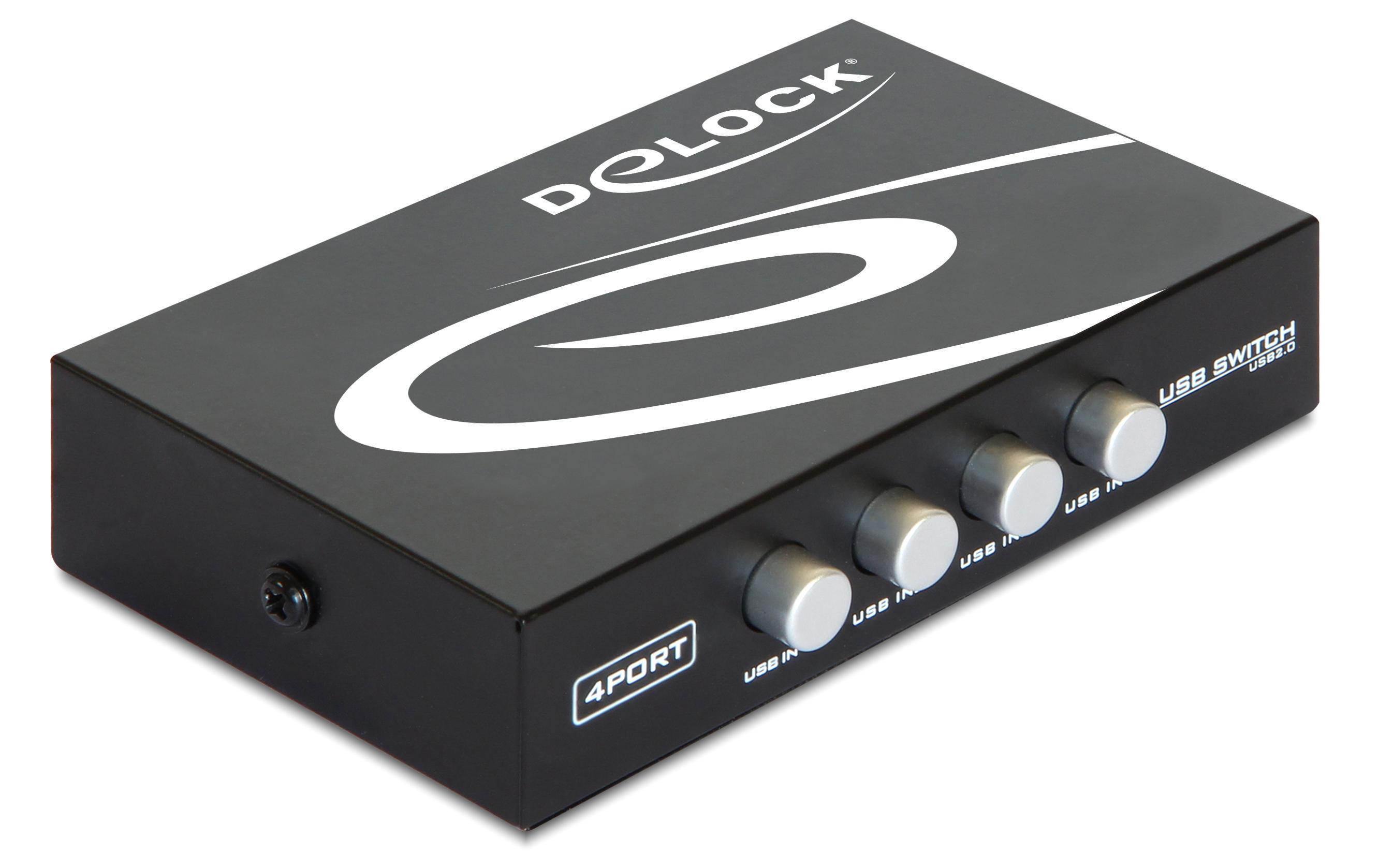 Switchbox USB2.0.4 Port4-Port USB-Umschaltbox