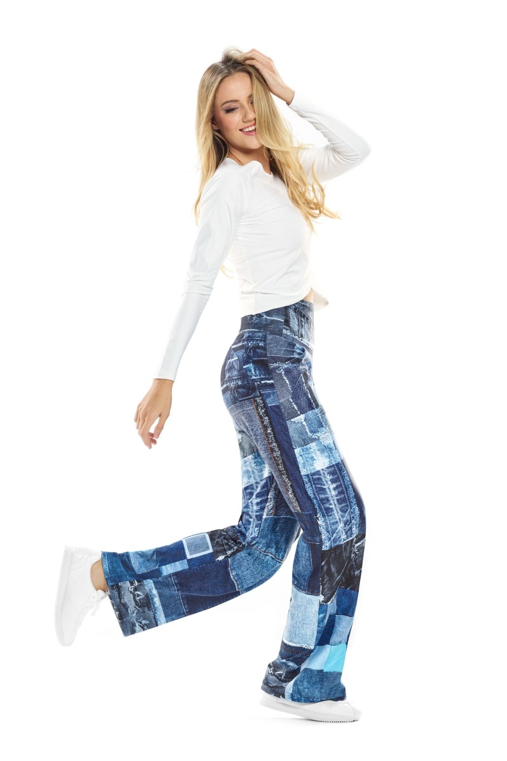 Winshape Culotte »Functional Comfort Culottes CUL101C«  mit Patchwork-Print