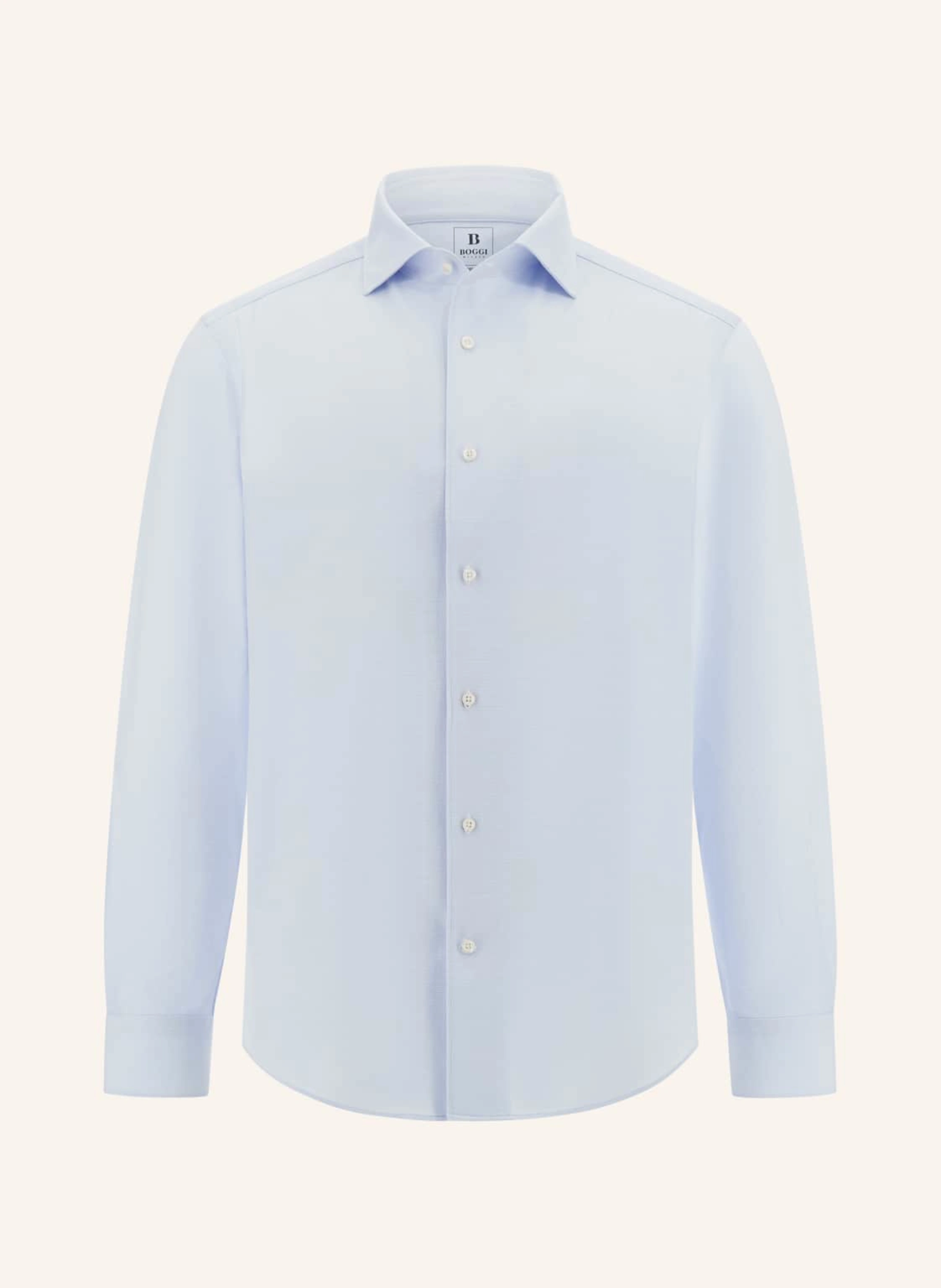 BOGGI MILANO Jersey-Hemd Regular Fit