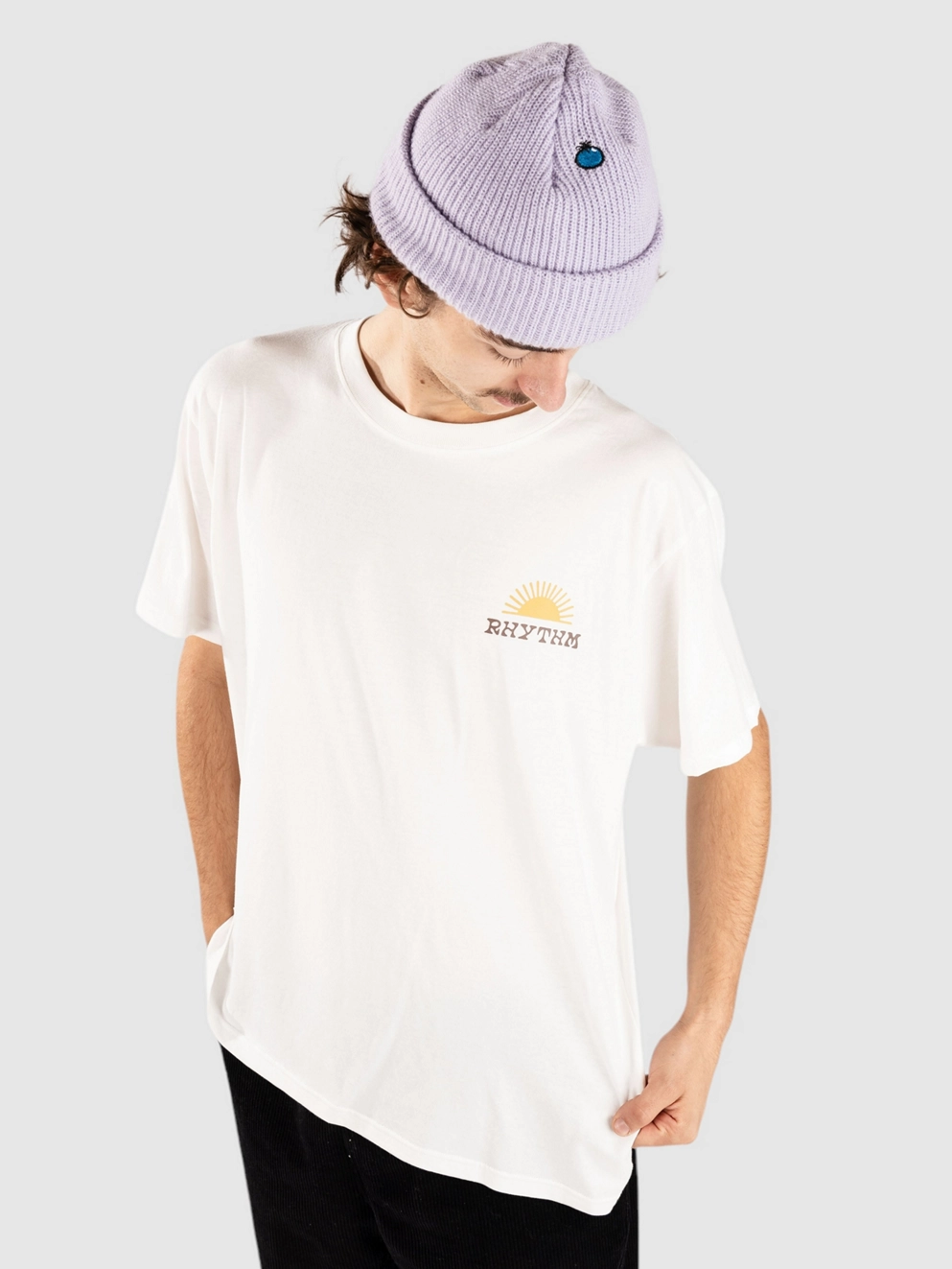 Rhythm Awake T-Shirt vintage white