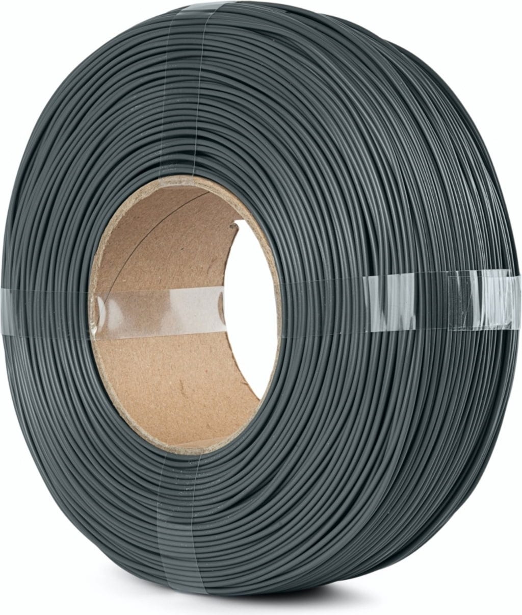 Spectrum  ReFill Premium PLA High Speed Granite Grey, 1,75 mm / 1000 g    PLA ohne Spule für den Hochgeschwindigkeitsdruck in Granite Grey