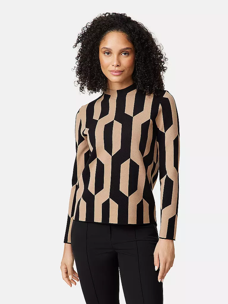 GERRY WEBER Langarmshirt camel