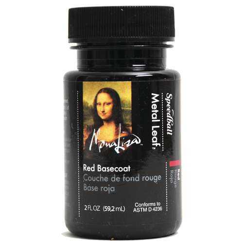 Speedball® Mona Lisa Metal Leaf™ Red Basecoat