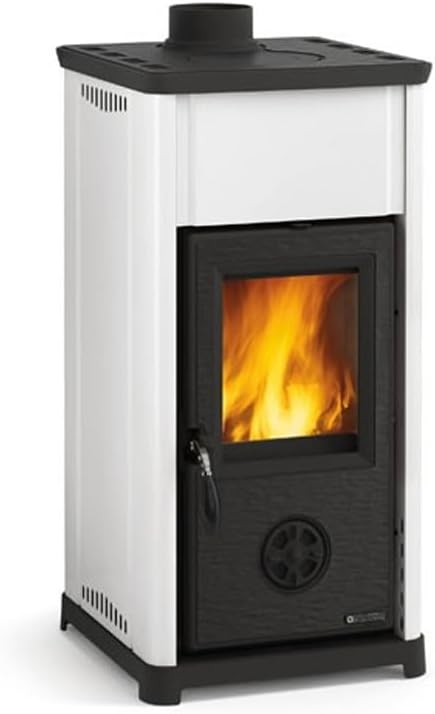 Kaminofen Tea Weiss 6,6 kW La Nordica Holzofen Ofen Heizen