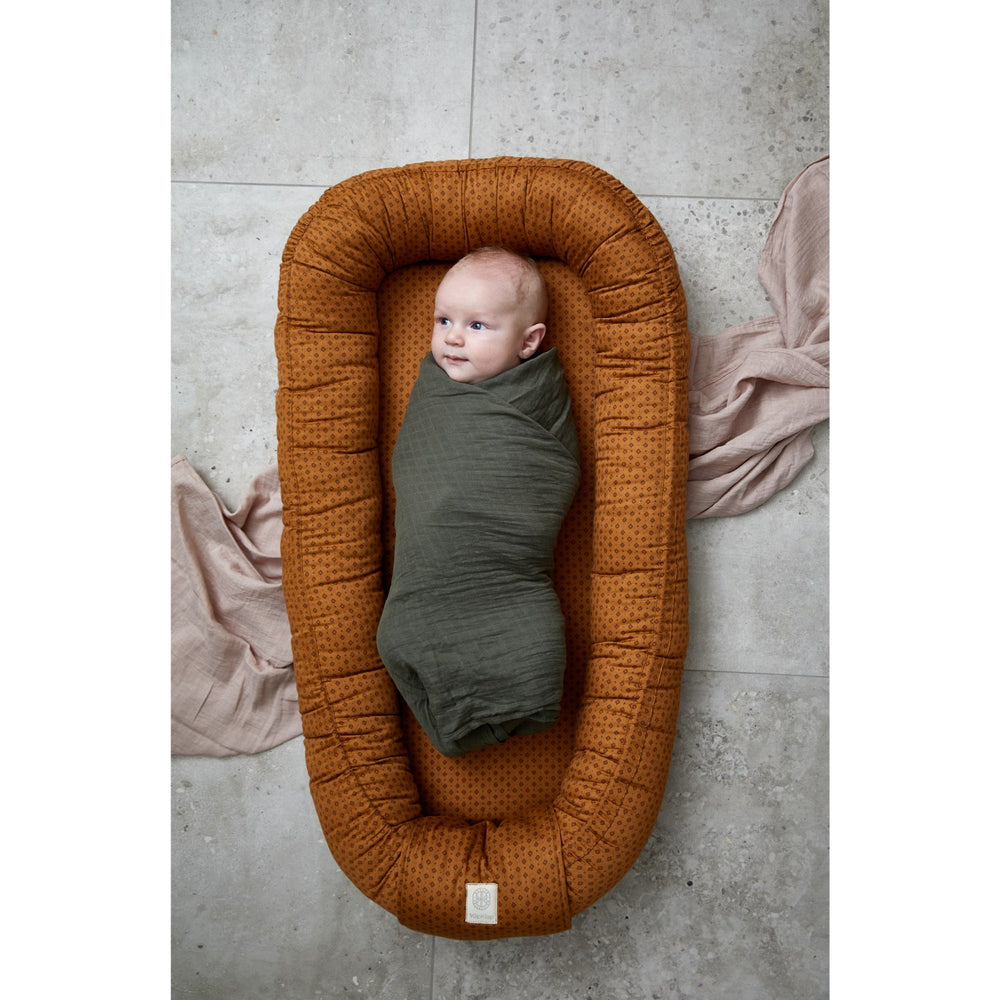 Køb by KlipKlap Baby Nest Brown Indian Diamonds