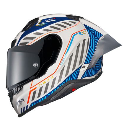 Casque Nexx X.R3R - OUT BRAKE - Blanc / Bleu