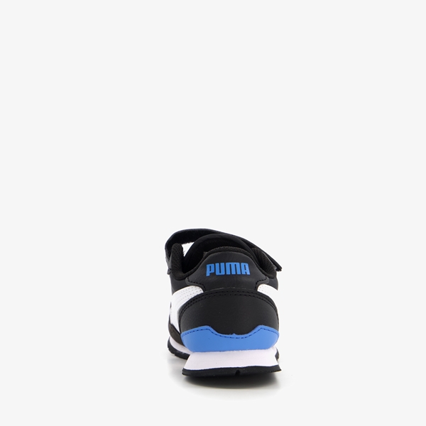 Puma ST Runner V3 kinder sneakers zwart/blauw